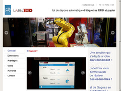 Détails : Ilot de dépose automatique d’étiquettes RFID